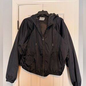 Abercrombie & Fitch Black Hooded Jacket